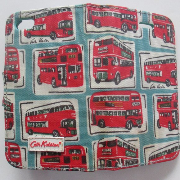 Cath Kidston London Bus VIntage Phone case wallet card holder - Picture 4 of 6